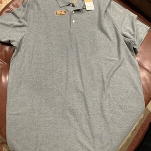 COPY - The Foundry Supply Co. Light Gray Polo Shirt